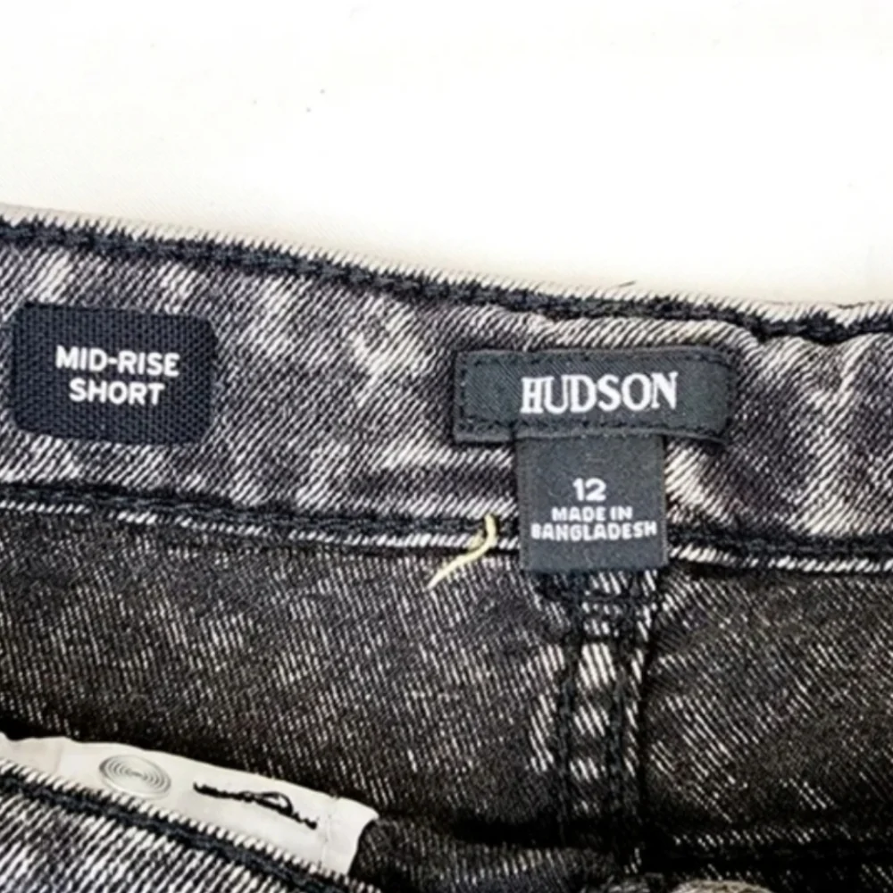 Hudson Kids Mid Rise Dark Wash Jeans Shorts